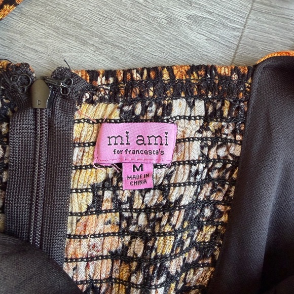 Retro Boho Mi Ami Francesca’s Whimsygoth Floral Maxi Dress M | fairy core - Picture 4 of 13